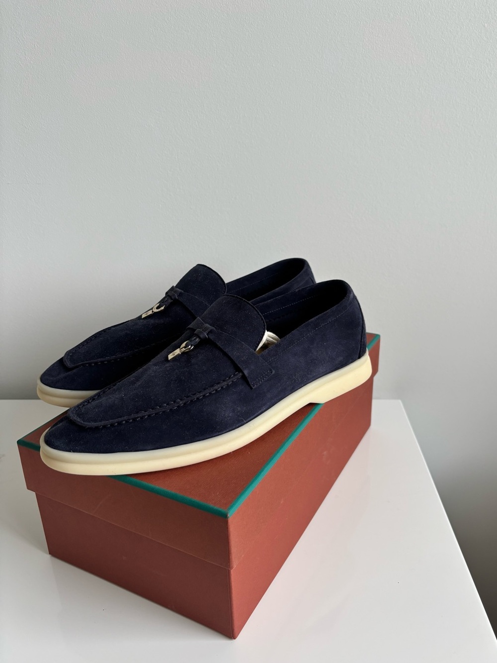 New Loro Piana Summer Walk Loafers 39.5 - Picture 2 of 6